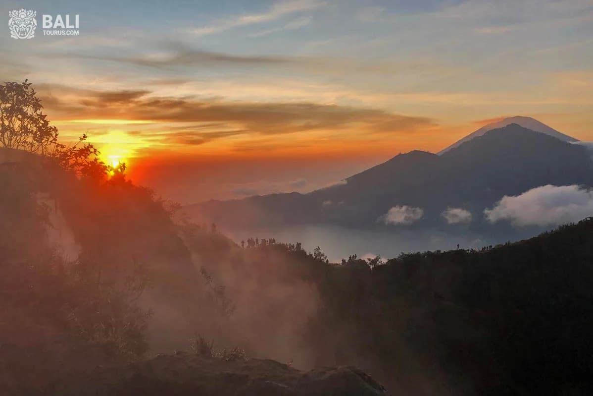 Climbing Mount Batur Volcano