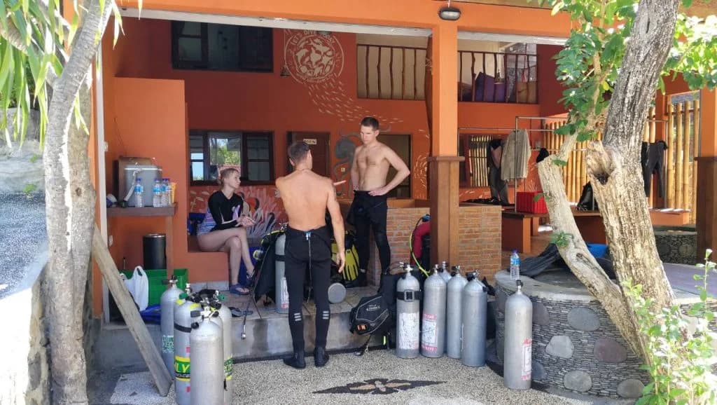 Diving in Bali