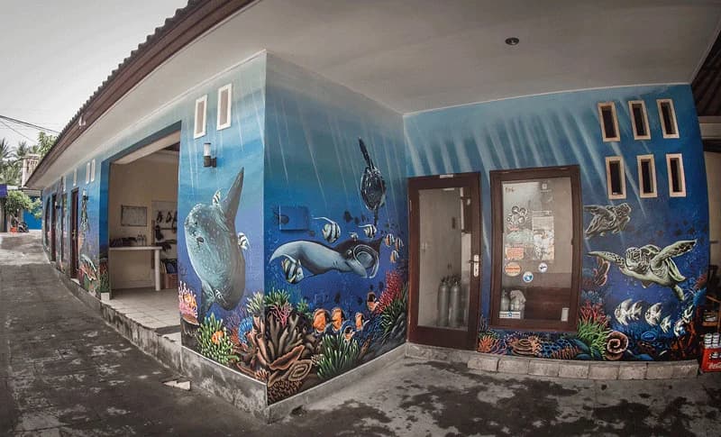 Diving in Bali