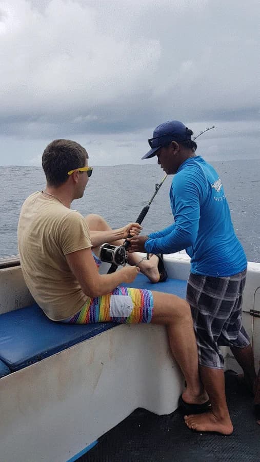 Fishing in Bali by Speedboat