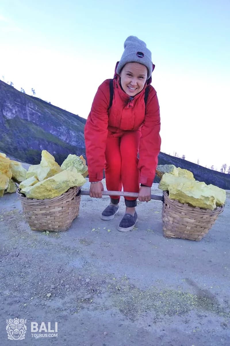 Climbing Ijen Volcano