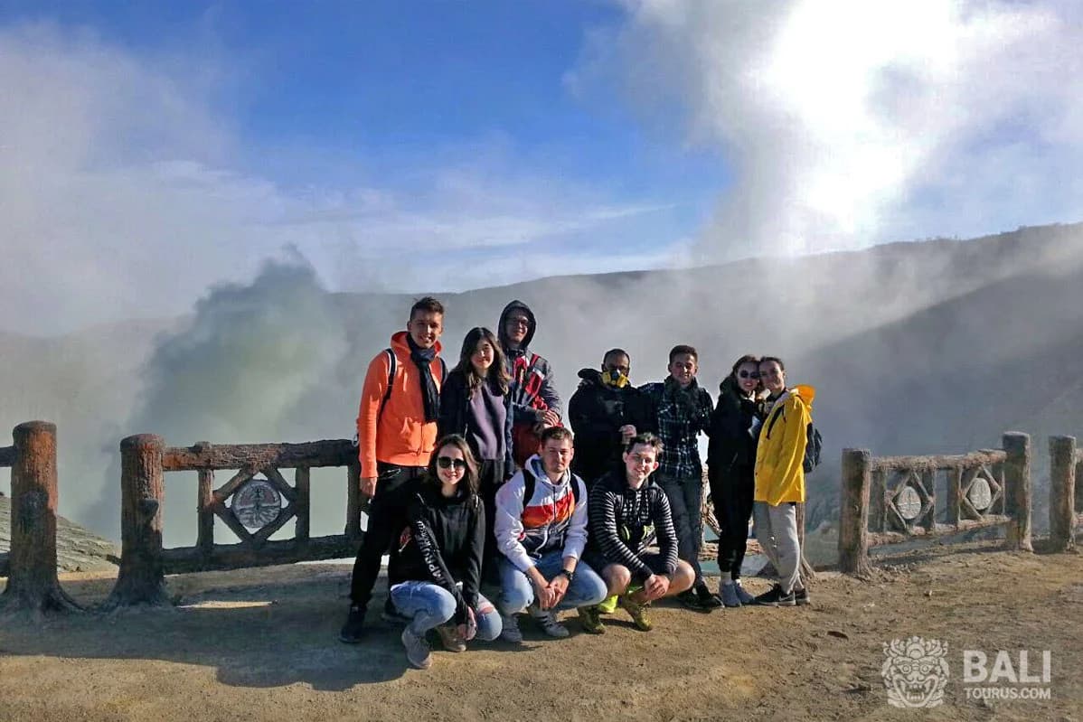 Climbing Ijen Volcano