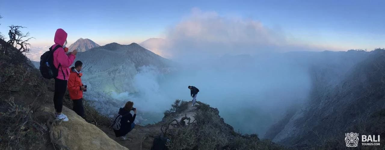 Climbing Ijen Volcano