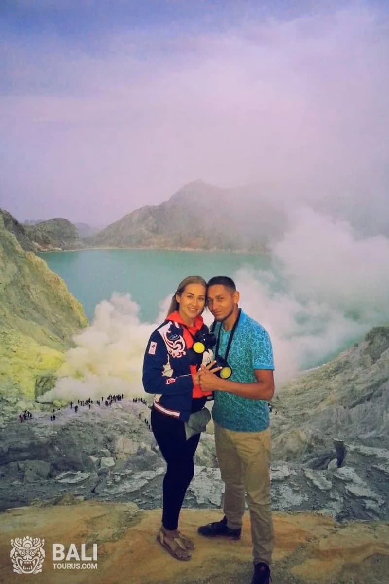 Climbing Ijen Volcano