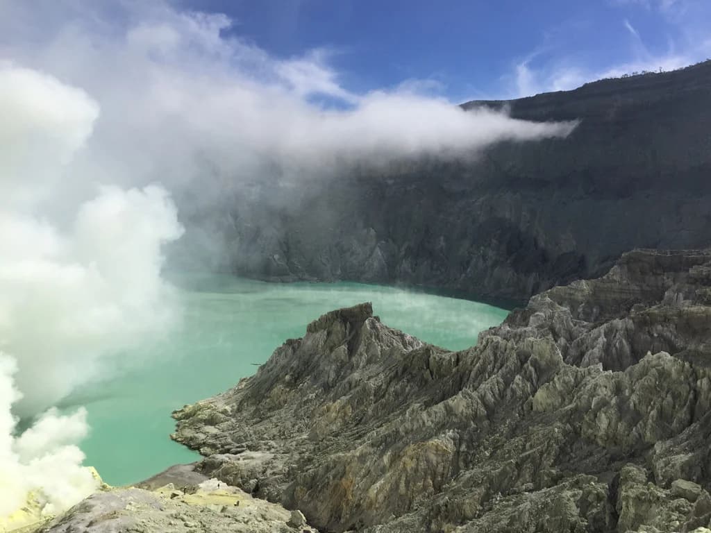 Climbing Ijen Volcano