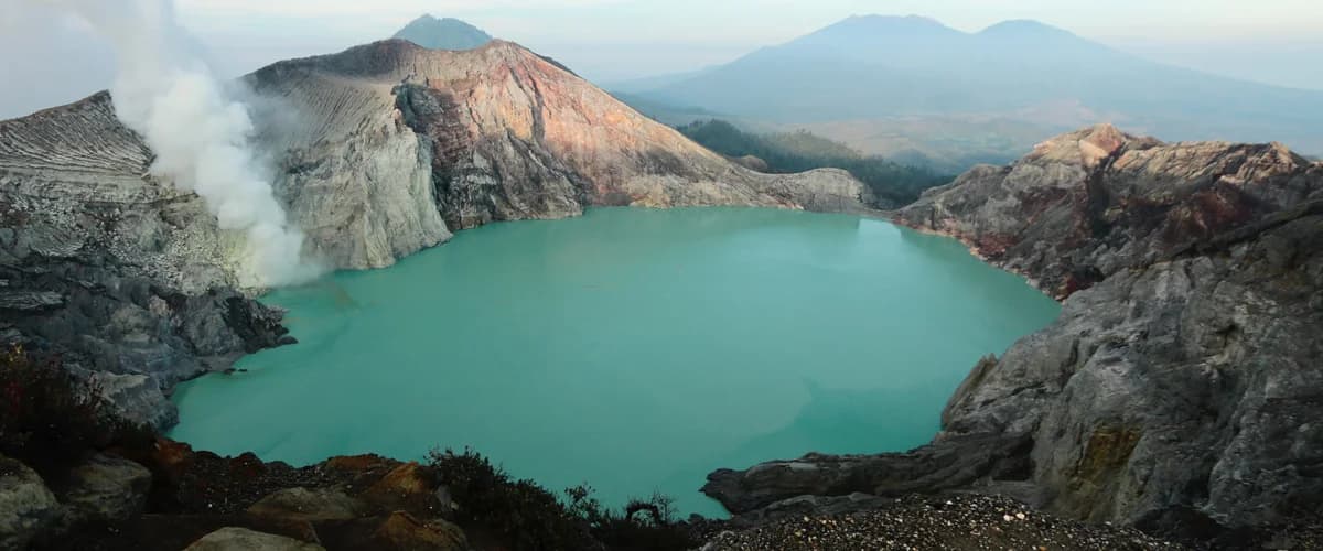 Climbing Ijen Volcano