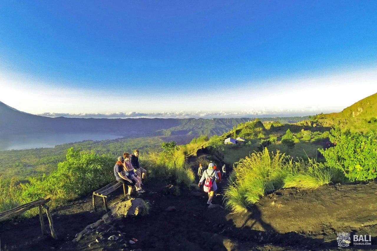 Climbing Mount Batur Volcano