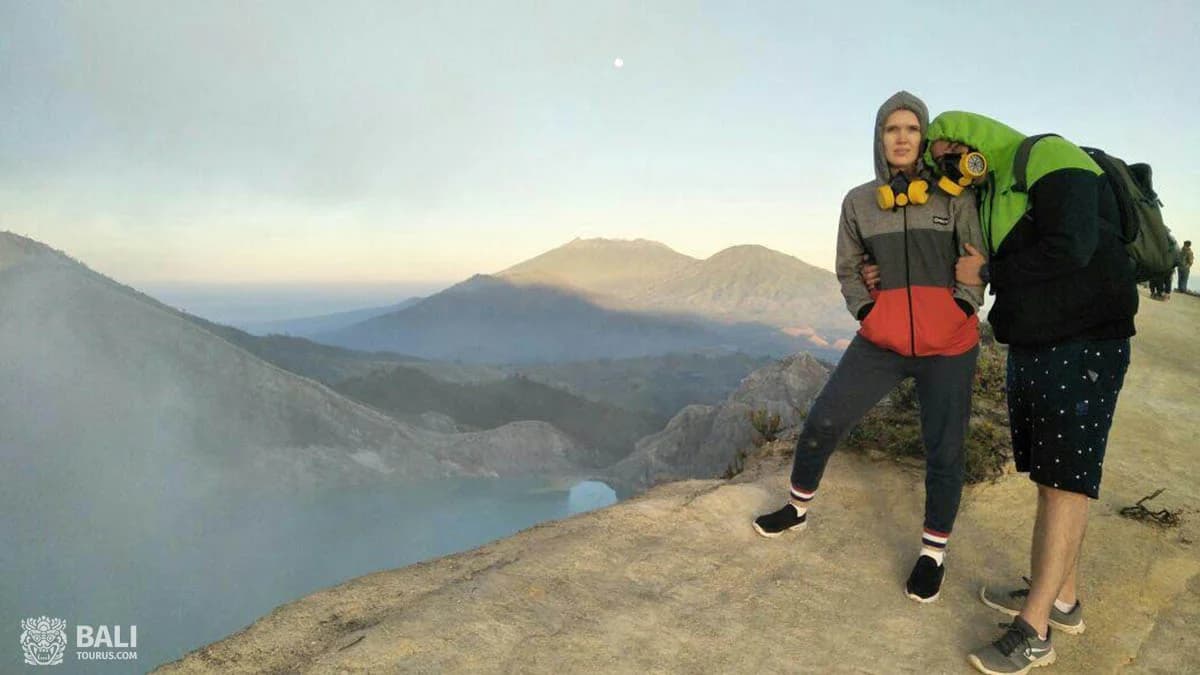 Climbing Ijen Volcano