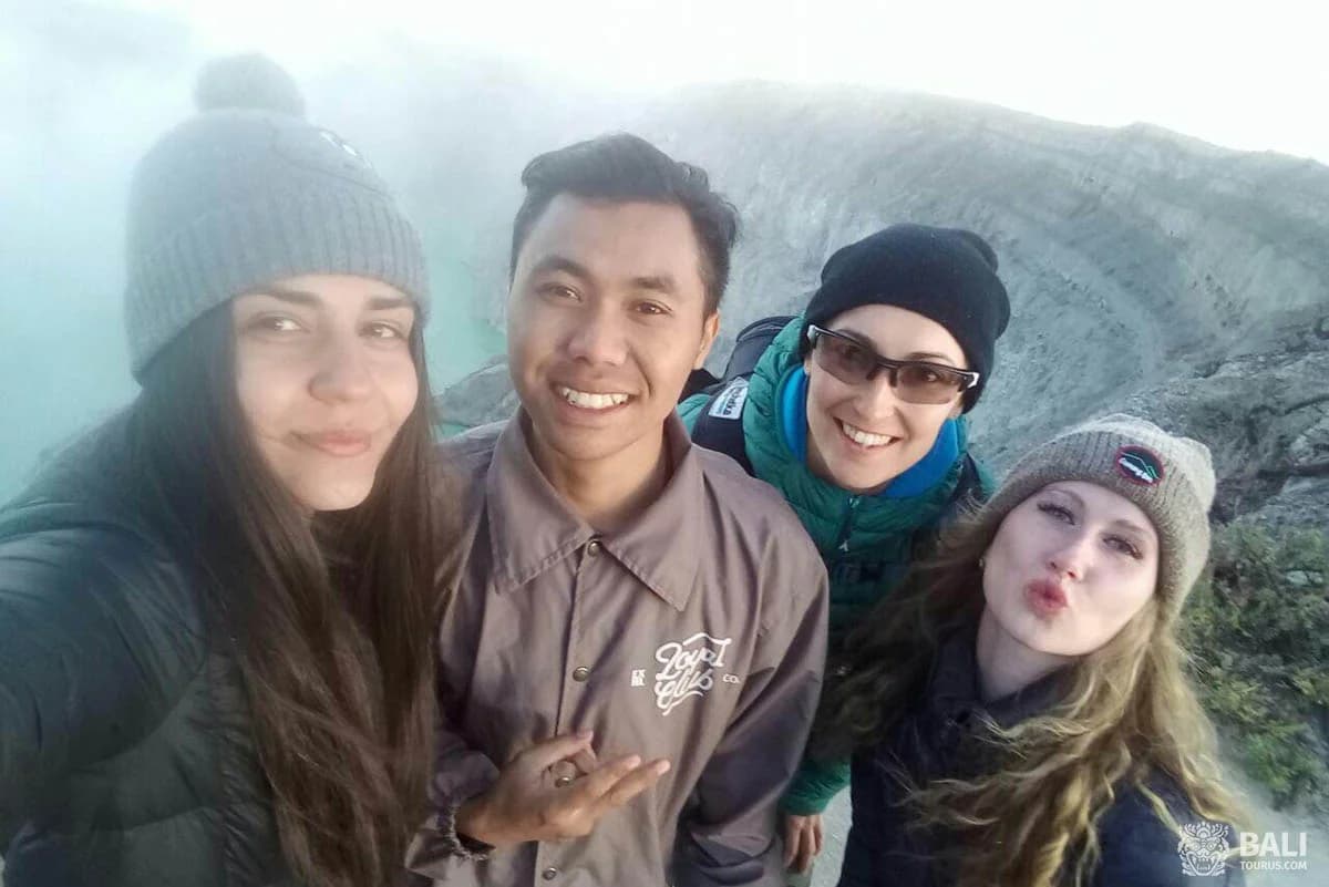 Climbing Ijen Volcano