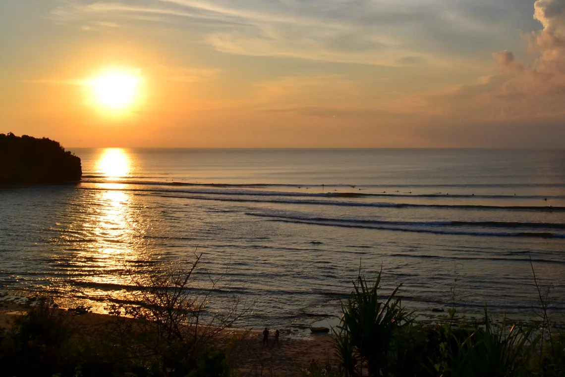 Orange Sunset - Balangan