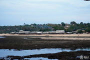 Пляж Баланган, вид с рифа в отлив