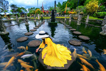 Водные дворцы на Бали - Tirta Ganga